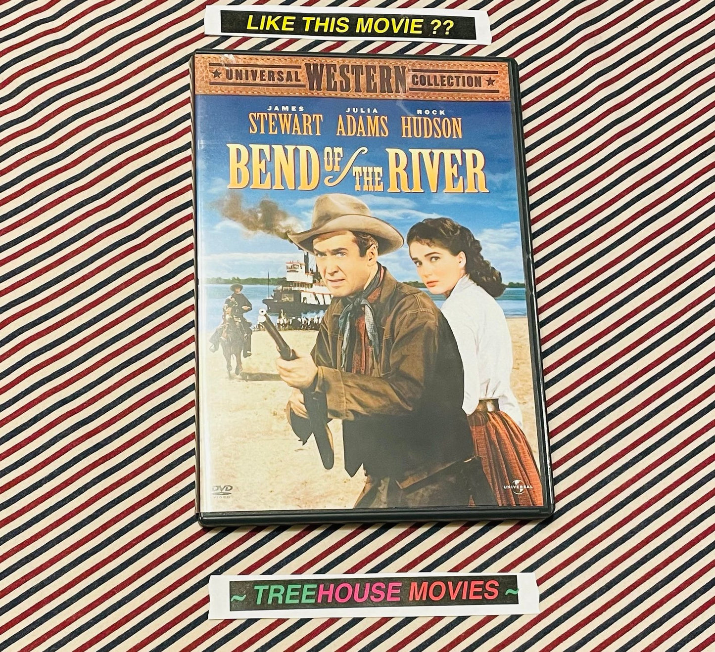 Bend of the River James Stewart Western Movie DVD MGM