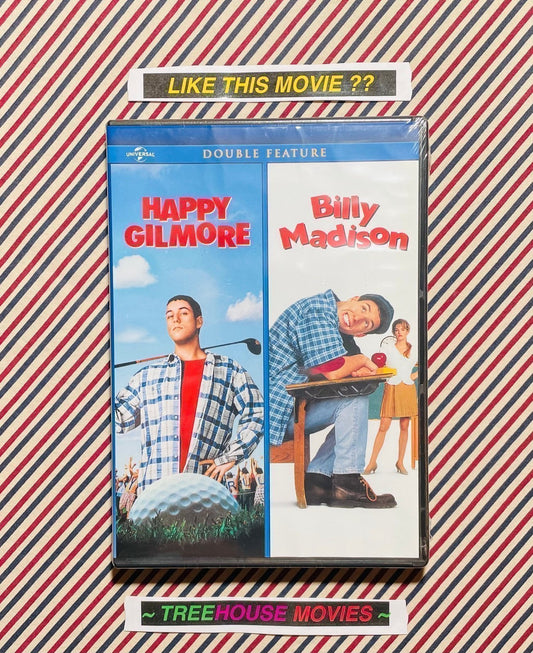 Happy Gilmore / Billy Madison Adam Sandler DVD Double Feature New