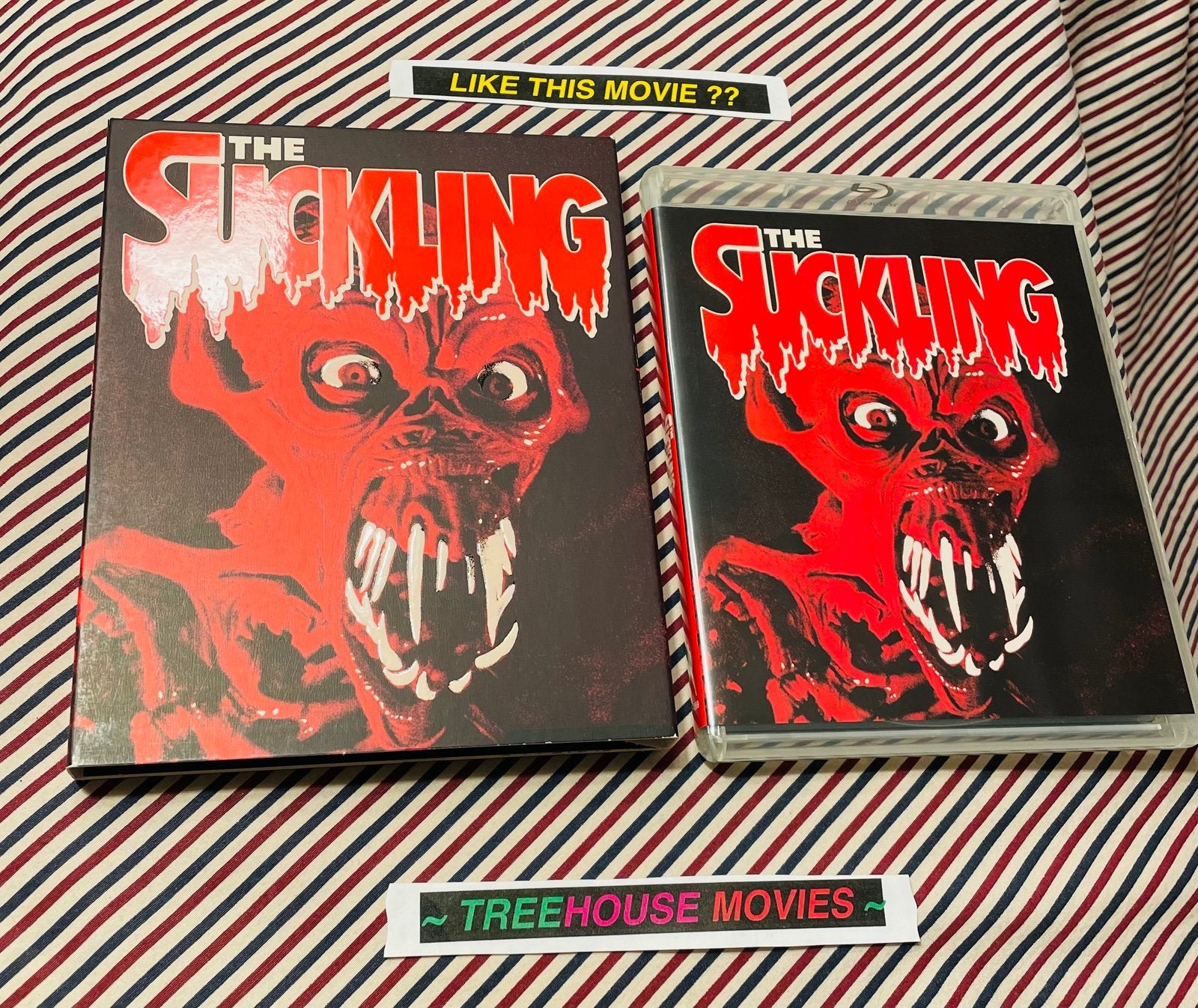 Vinegar Syndrome The Suckling Blu-ray with Rare Slipcover New