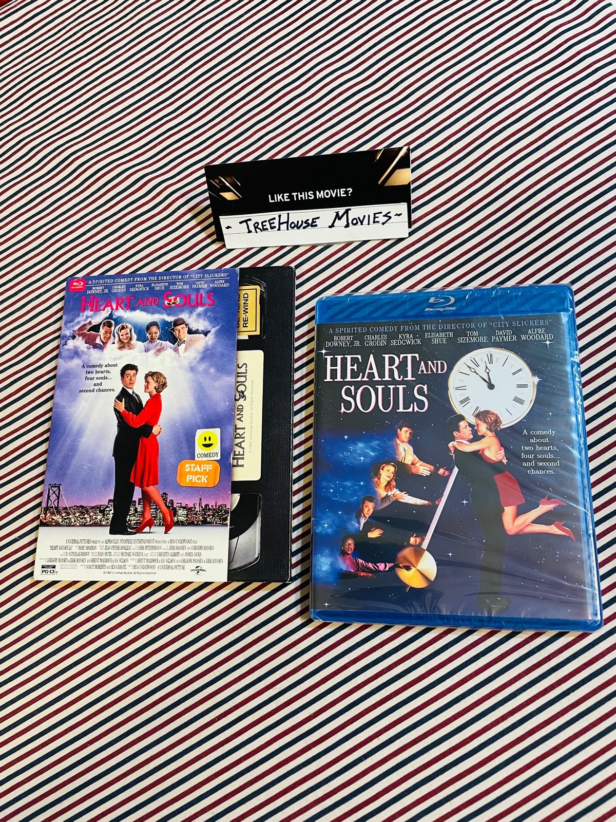 Heart and Souls Blu-ray Mill Creek VHS Style Slipcover New