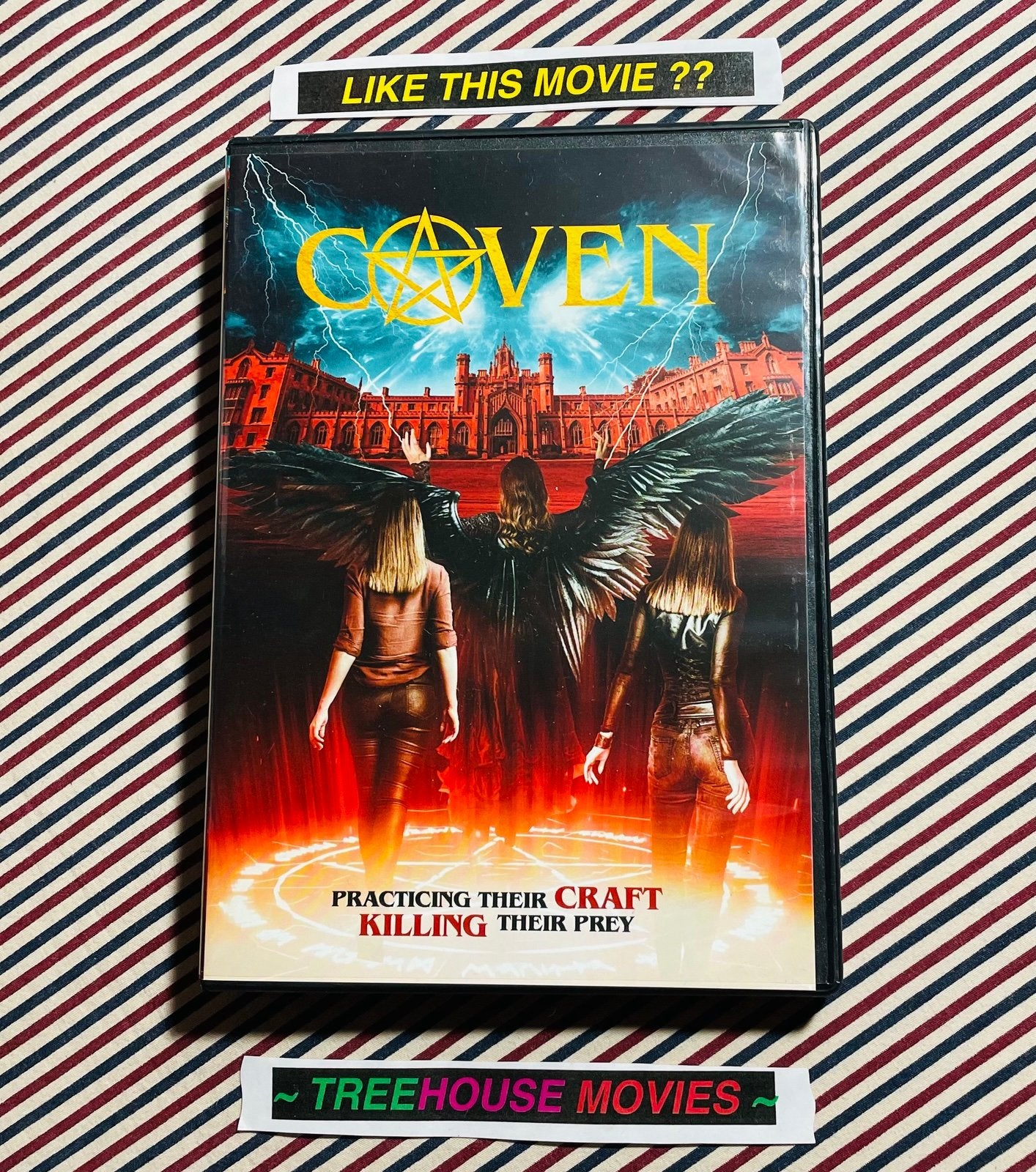 Coven 2019 Horror DVD Complete with Case and Cover Art