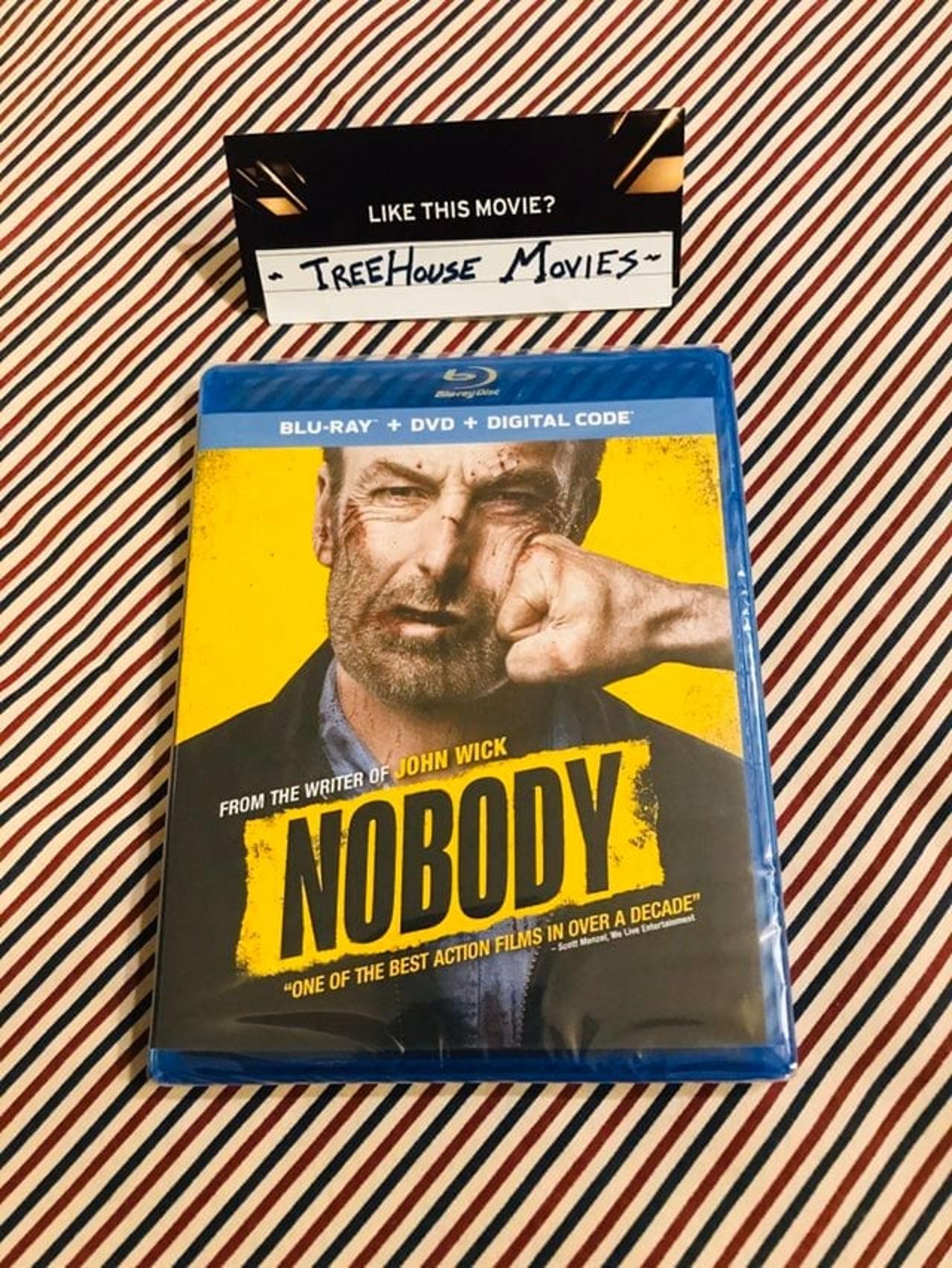 Nobody Blu-ray, DVD, and Digital Code Bob Odenkirk Action Movie