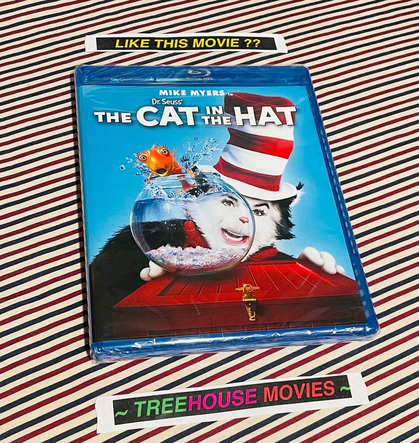 Dr. Seuss' The Cat in the Hat Blu-ray New Sealed