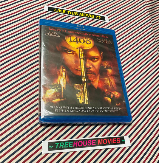 1408 Stephen King Blu-ray John Cusack Horror Movie New Sealed